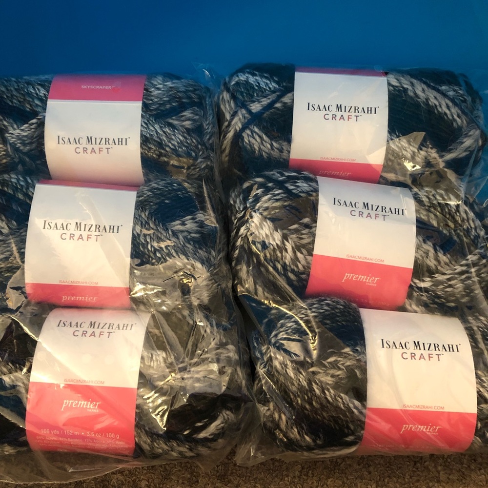 6 Skeins Isaac Mizrahi yarn